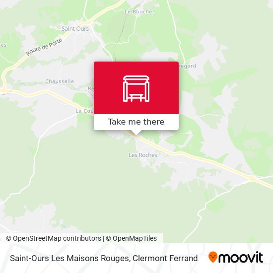 Saint-Ours Les Maisons Rouges map