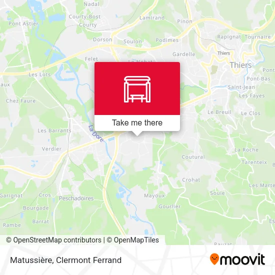 Matussière map