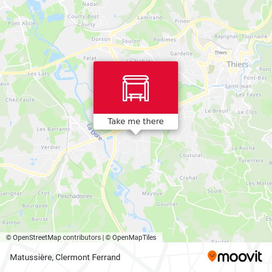 Matussière map