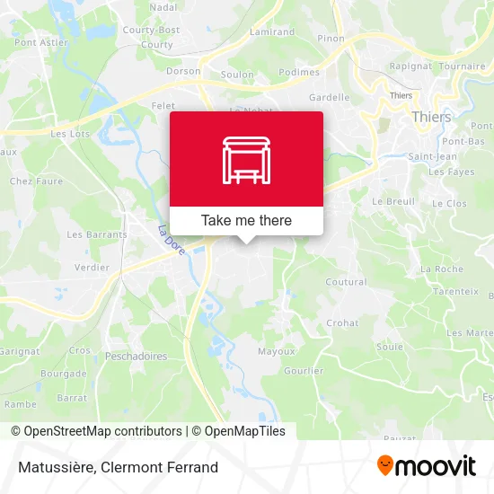 Matussière map