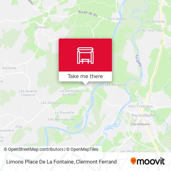 Limons Place De La Fontaine map