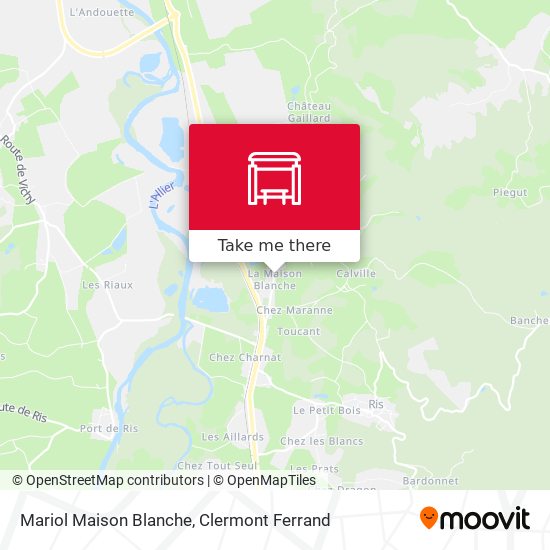 Mariol Maison Blanche map
