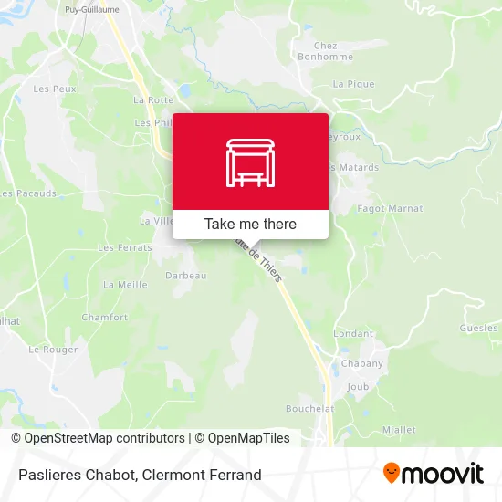 Paslieres Chabot map