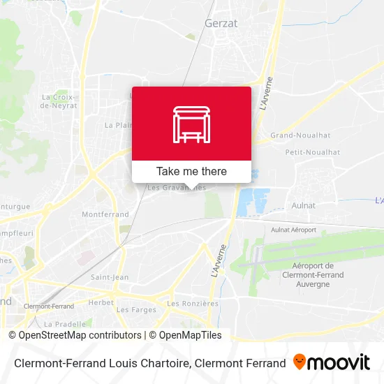 Clermont-Ferrand Louis Chartoire map