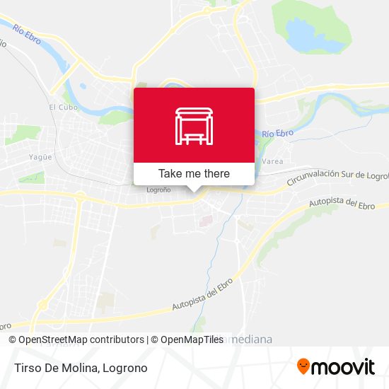 mapa Tirso De Molina