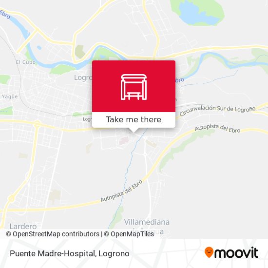 Puente Madre-Hospital map