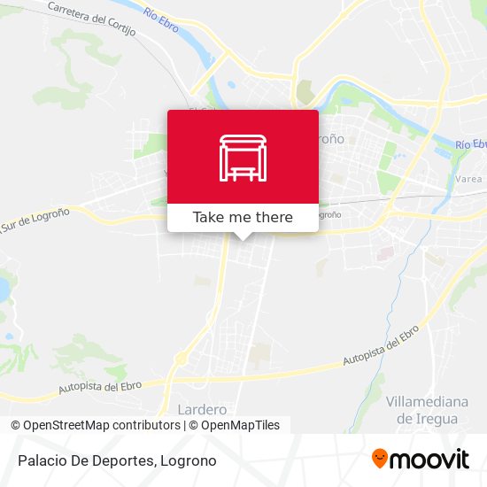 Palacio De Deportes map