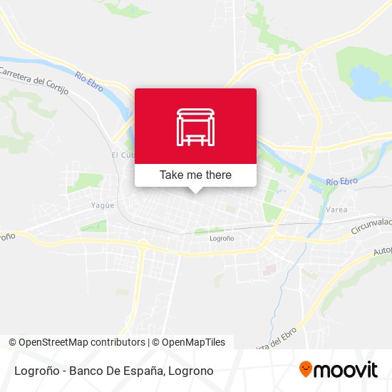 Logroño - Banco De España map