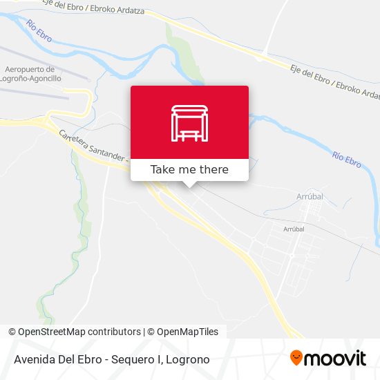 mapa Avenida Del Ebro - Sequero I