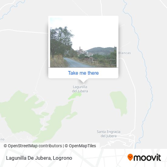 mapa Lagunilla De Jubera