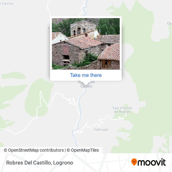 Robres Del Castillo map