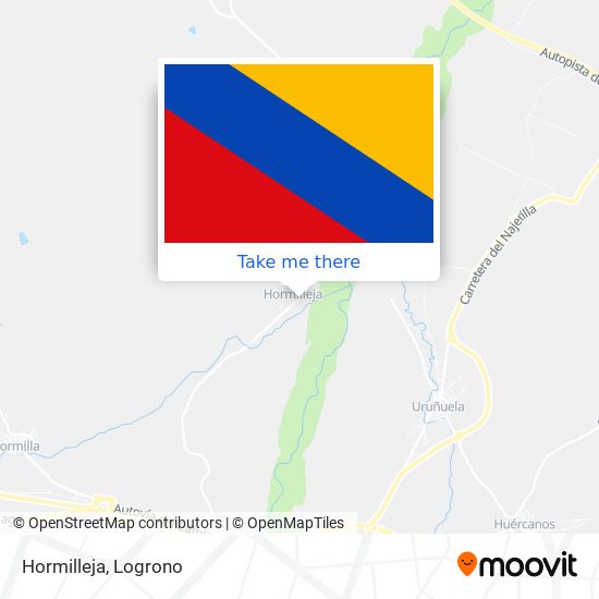 mapa Hormilleja