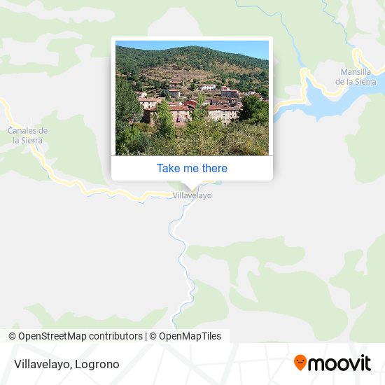 Villavelayo map