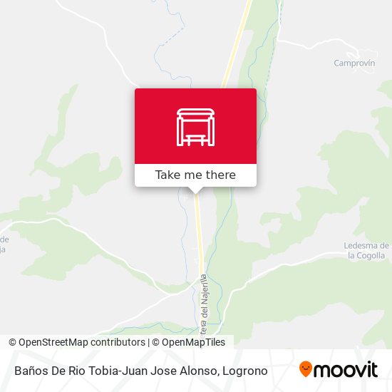 mapa Baños De Rio Tobia-Juan Jose Alonso