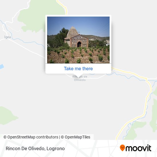 Rincon De Olivedo map