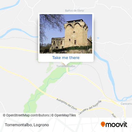 Torremontalbo map