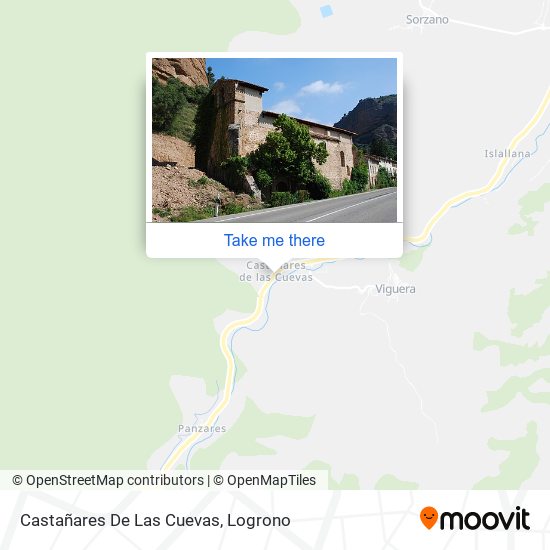 Castañares De Las Cuevas map