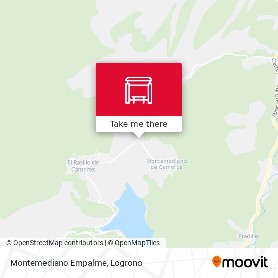 Montemediano Empalme map