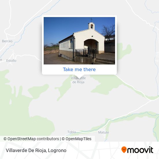 mapa Villaverde De Rioja