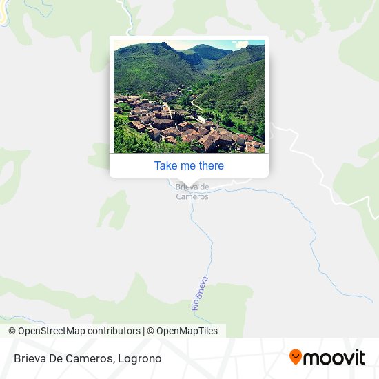 Brieva De Cameros map