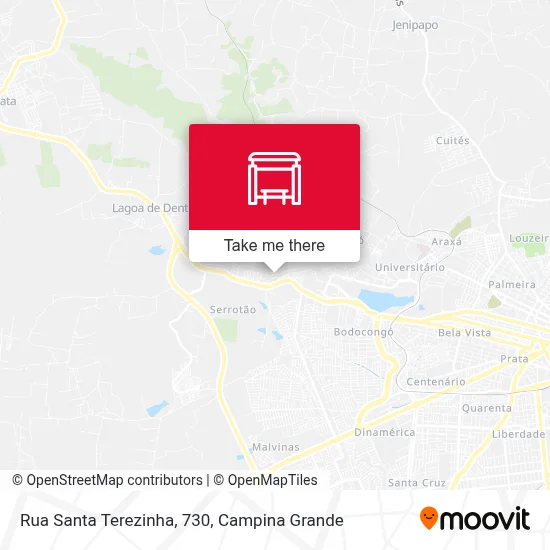 Rua Santa Terezinha, 730 map
