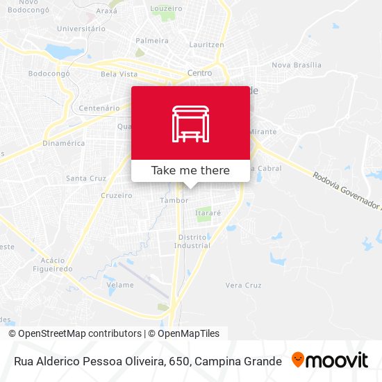 Rua Alderico Pessoa Oliveira, 650 map