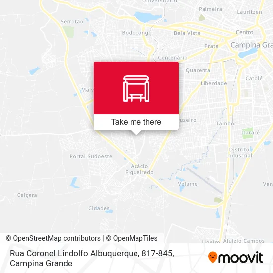 Rua Coronel Lindolfo Albuquerque, 817-845 map