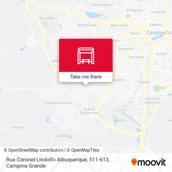 Rua Coronel Lindolfo Albuquerque, 511-613 map