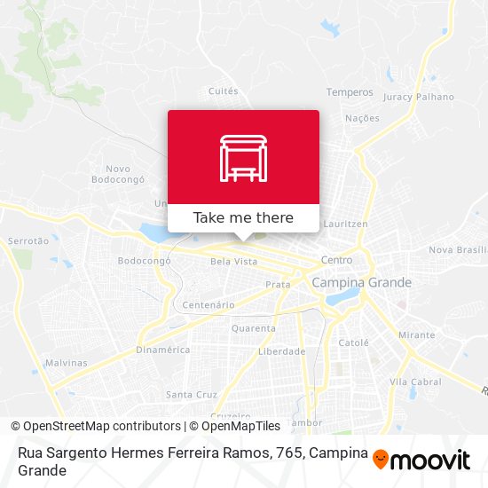 Rua Sargento Hermes Ferreira Ramos, 765 map