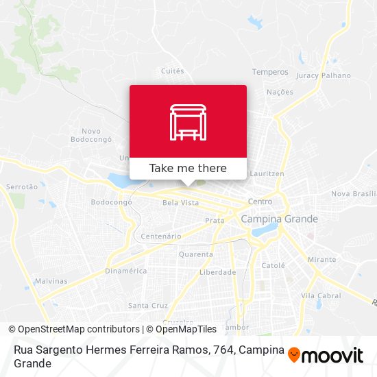 Mapa Rua Sargento Hermes Ferreira Ramos, 764