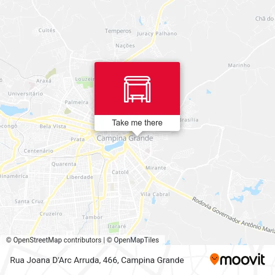 Rua Joana D'Arc Arruda, 466 map