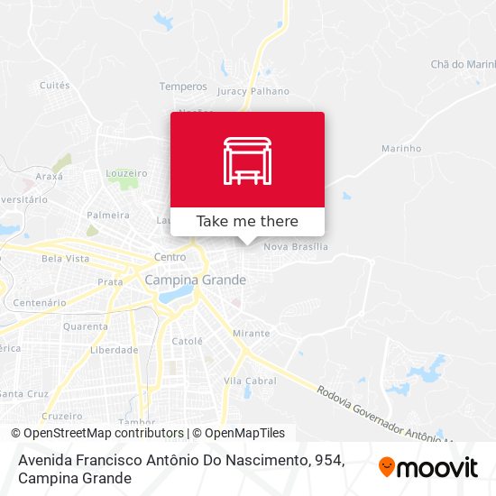 Avenida Francisco Antônio Do Nascimento, 954 map