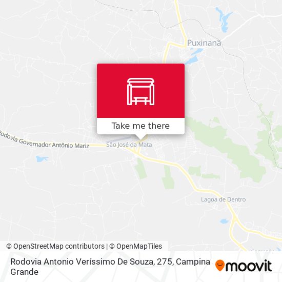 Rodovia Antonio Veríssimo De Souza, 275 map