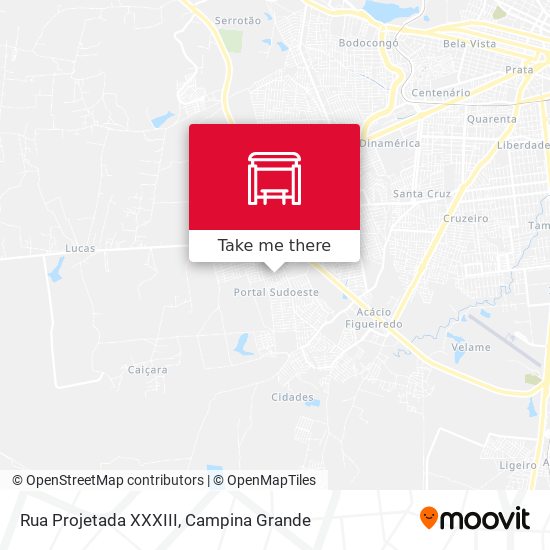 Rua Projetada XXXIII map
