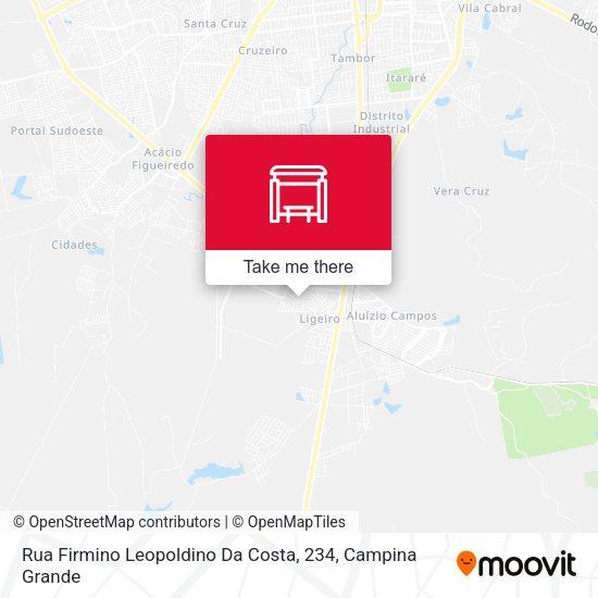 Rua Firmino Leopoldino Da Costa, 234 map