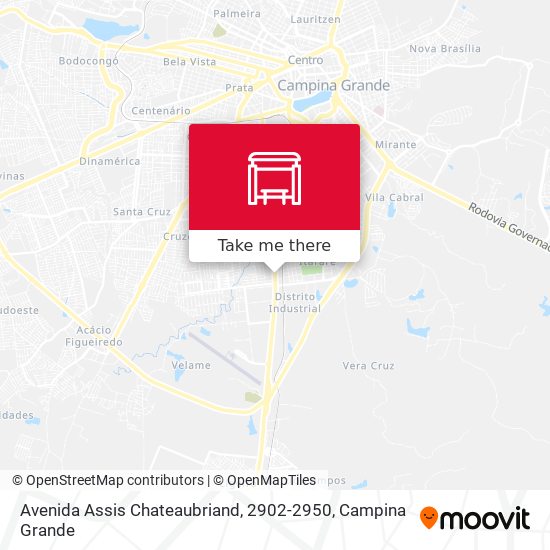 Avenida Assis Chateaubriand, 2902-2950 map