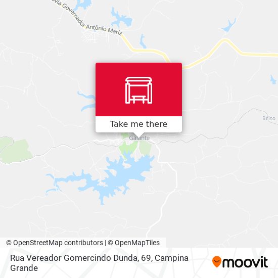 Rua Vereador Gomercindo Dunda, 69 map