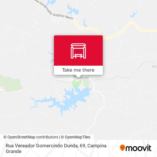 Rua Vereador Gomercindo Dunda, 69 map