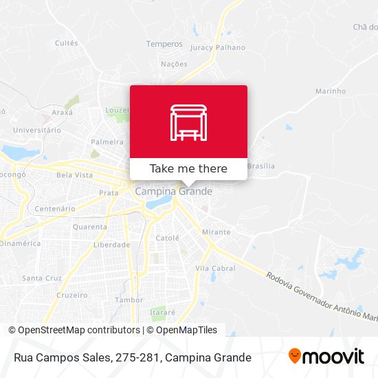Rua Campos Sales, 275-281 map