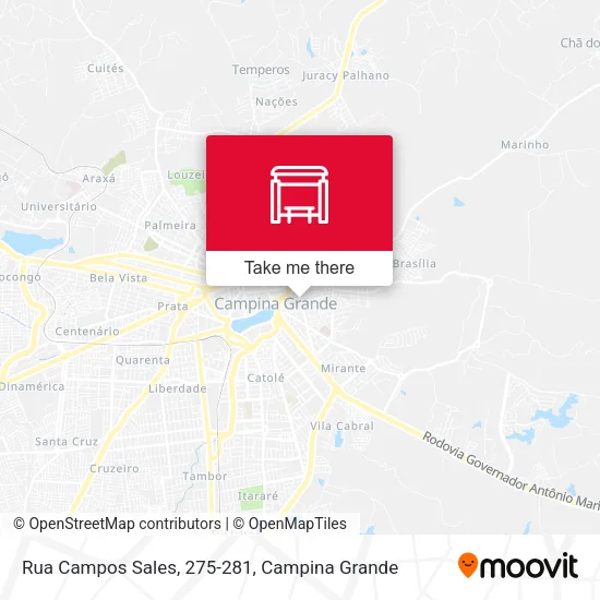 Rua Campos Sales, 275-281 map