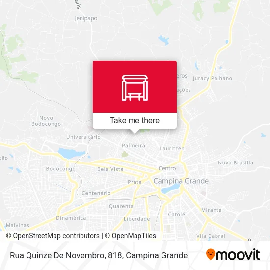 Rua Quinze De Novembro, 818 map