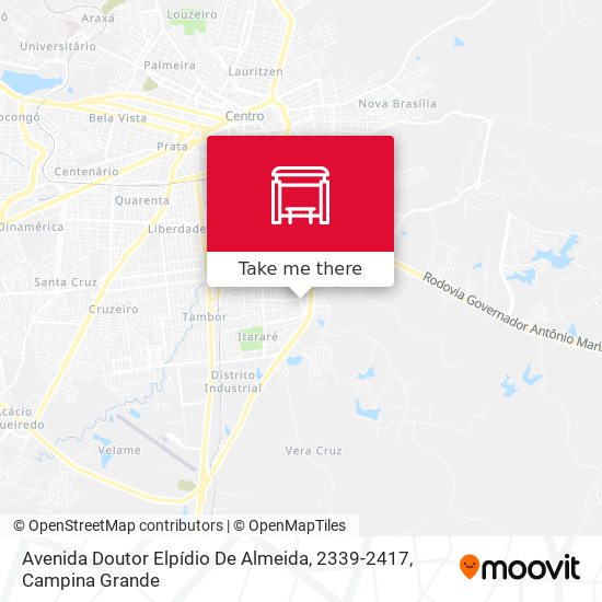 Avenida Doutor Elpídio De Almeida, 2339-2417 map