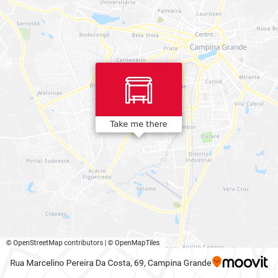 Rua Marcelino Pereira Da Costa, 69 map
