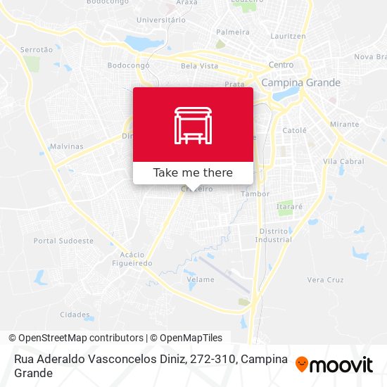 Rua Aderaldo Vasconcelos Diniz, 272-310 map