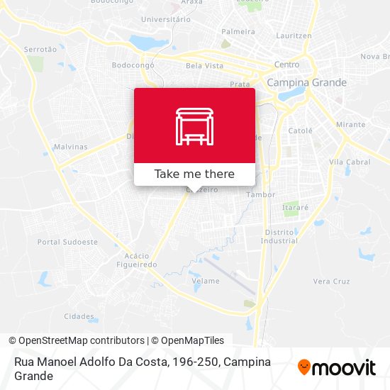 Rua Manoel Adolfo Da Costa, 196-250 map