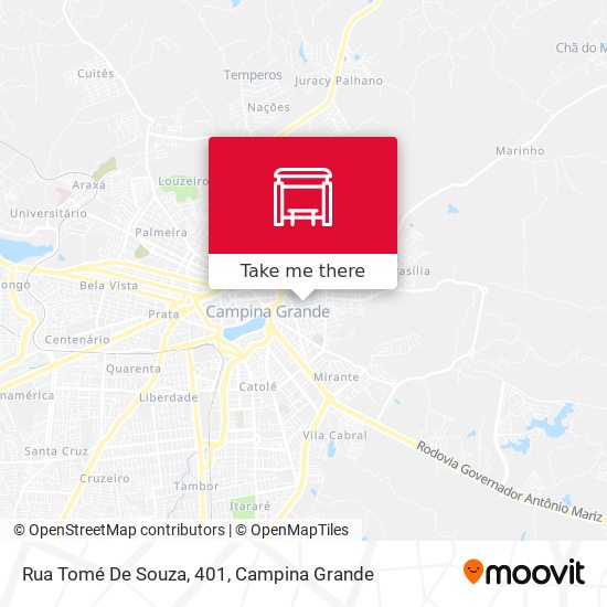 Rua Tomé De Souza, 401 map