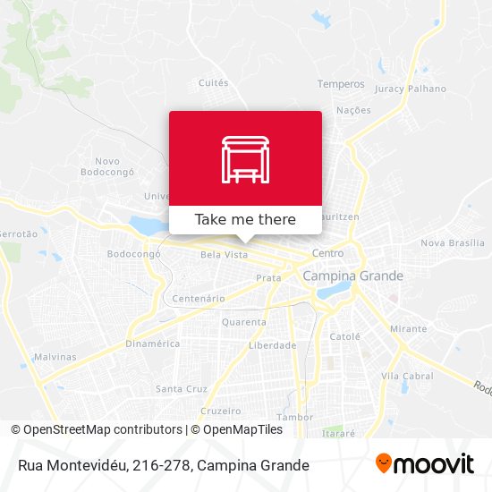 Mapa Rua Montevidéu, 216-278