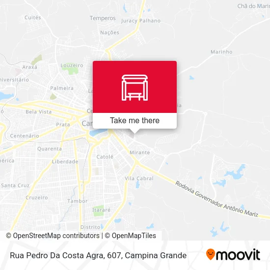 Rua Pedro Da Costa Agra, 607 map