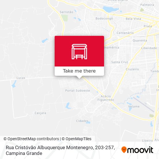 Rua Cristóvão Albuquerque Montenegro, 203-257 map