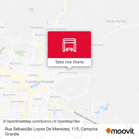 Rua Sebastião Lopes De Menezes, 115 map